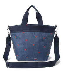 LeSportsac（レスポートサック）の「BUCKET TOTE デニムストロベリー