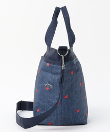 LeSportsac（レスポートサック）の「BUCKET TOTE デニムストロベリー
