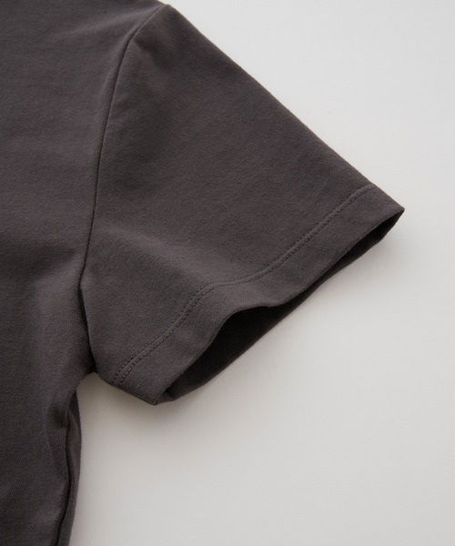 BONLECILL（ボンルシール）の「フレンチネームロゴプリント 半袖Tシャツ（Tシャツ/カットソー・レディース・レッド/オートミール/チャコールグレー/オフホワイト・FREE）」の22枚目の写真