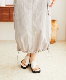 NICAL | ■2023春夏新作■甲深トングデザインサンダル/34205(サンダル)