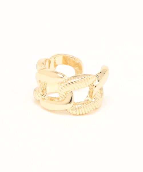 チャイハネ(チャイハネ)の「【チャイハネ】クロスノイヤーカフ(イヤーカフ・レディース・ゴールド/シルバー・FREE)」の1枚目の写真