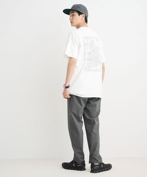 REGENCY WORKS（リージェンシーワークス）の「【別注】＜REGENCY WORKS×green label relaxing＞マップ Tシャツ（Tシャツ/カットソー・メンズ・ホワイト・XL/M/L）」の3枚目の写真