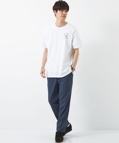 REGENCY WORKS（リージェンシーワークス）の「【別注】＜REGENCY WORKS×green label relaxing＞マップ Tシャツ（Tシャツ/カットソー・メンズ・ホワイト・XL/M/L）」の9枚目の写真