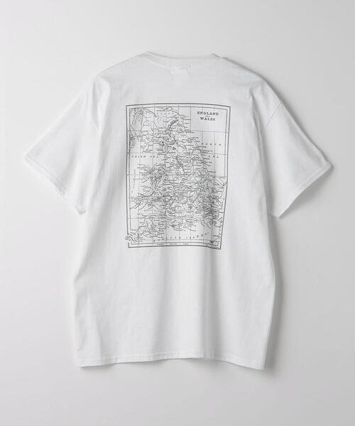 REGENCY WORKS（リージェンシーワークス）の「【別注】＜REGENCY WORKS×green label relaxing＞マップ Tシャツ（Tシャツ/カットソー・メンズ・ホワイト・XL/M/L）」の6枚目の写真