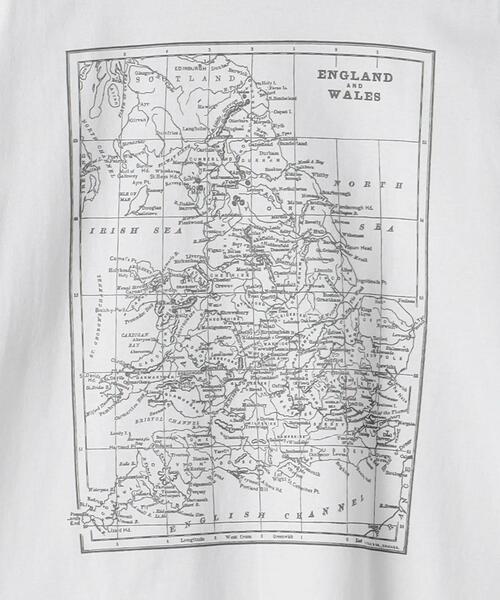 REGENCY WORKS（リージェンシーワークス）の「【別注】＜REGENCY WORKS×green label relaxing＞マップ Tシャツ（Tシャツ/カットソー・メンズ・ホワイト・XL/M/L）」の17枚目の写真