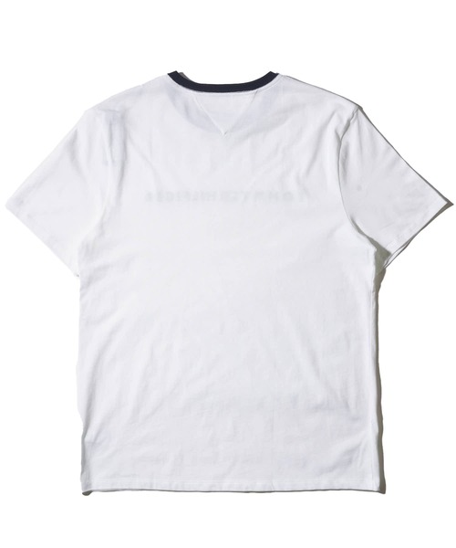 TOMMY HILFIGER（トミーヒルフィガー）の「【TOMMY HILFIGER / トミーヒルフィガー】ロゴプリント半袖Tシャツ（Tシャツ/カットソー・メンズ・ブラック/ホワイト/レッド・XX-LARGE/MEDIUM/LARGE/X-LARGE）」の8枚目の写真