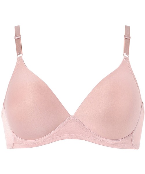 WING（ウイング）の「「Ｔシャツブラ」（ブラジャー・レディース・ベージュ系その他/ブラウン/スモークピンク/ライトブラウン/グレー/ベビーピンク・A70/A75/A80/AA65/AA70/AA75/B65/B70/B75/C65/C70/C75/C80/D65/D70/D75）」の5枚目の写真