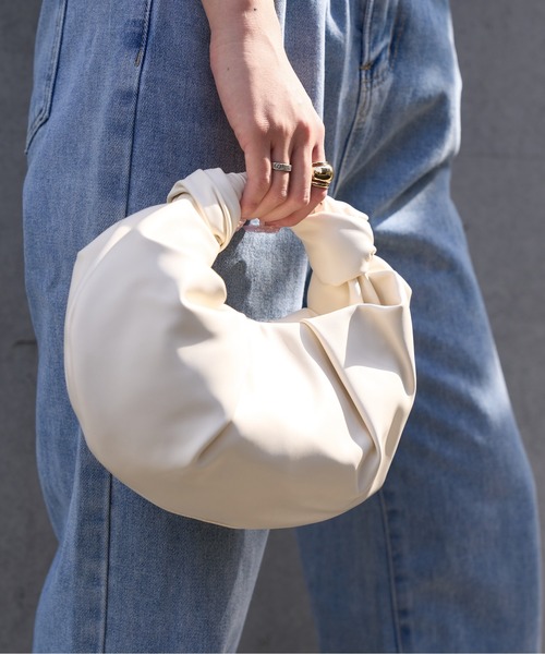 Ada.(エイダ)の「ワンハンドルマンドゥバッグ(ハンドバッグ・レディース・イエロー/アイボリー/グリーン/ブラック・FREE)」の9枚目の写真