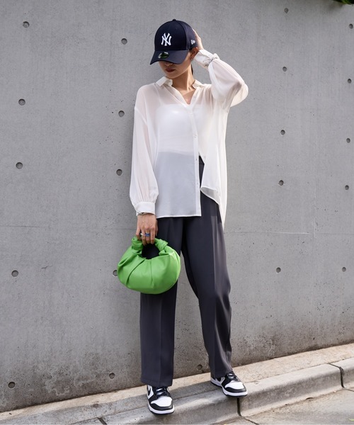 Ada.(エイダ)の「ワンハンドルマンドゥバッグ(ハンドバッグ・レディース・イエロー/アイボリー/グリーン/ブラック・FREE)」の20枚目の写真