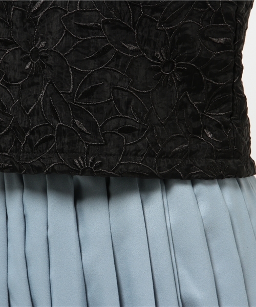 OUTLET（アウトレット）の「【Delyle noir】フラワーオーガンジー刺繍ショート（シャツ/ブラウス・レディース・ブラック・FREE）」の6枚目の写真