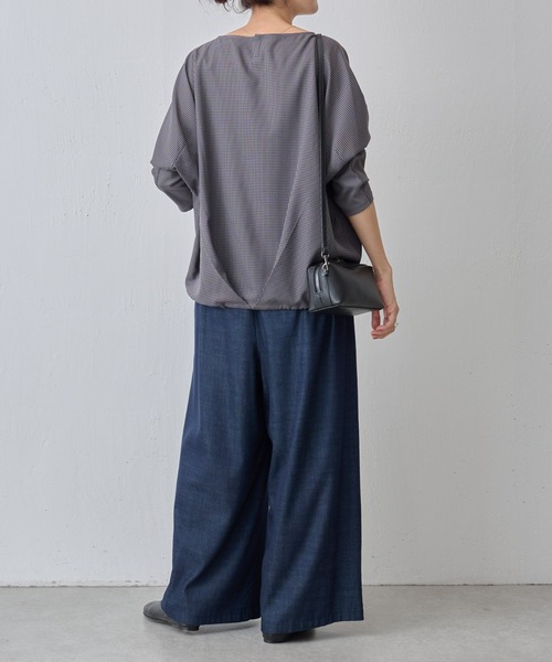11/24まで！【美品】BEARDSLEY チェックシャツTシャツ　グレー BEARDSLEY（ビアズリー）の「チェックシャツTシャツ（シャツ