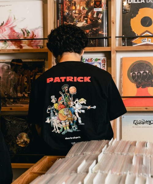PATRICK(パトリック)の「70's ART T-SHIRT PATJS004(Tシャツ/カットソー・メンズ・ブラック・XX-LARGE/LARGE/X-LARGE)」の1枚目の写真