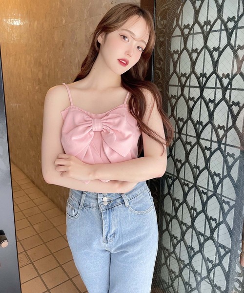 Rmine（アールマイン）の「ビッグリボンキャミ（キャミソール）」 - WEAR