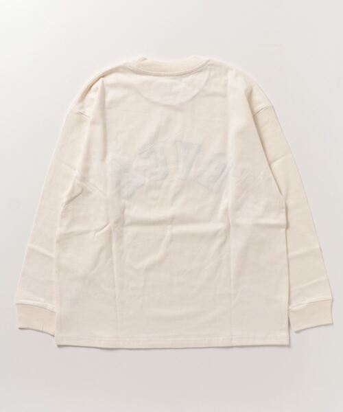 RVCA(ルーカ)の「RVCA/ルーカ 長袖Tシャツ 前面プリント ドロップショルダー 薄手 BD044-070(Tシャツ/カットソー・レディース・ホワイト/ブラック・M/S)」の18枚目の写真