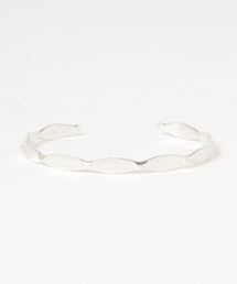 【agete】シルバー　バングル　ボタニカル柄 シルバーブレスレット｜ブレスレット｜アガット 公式オンライン