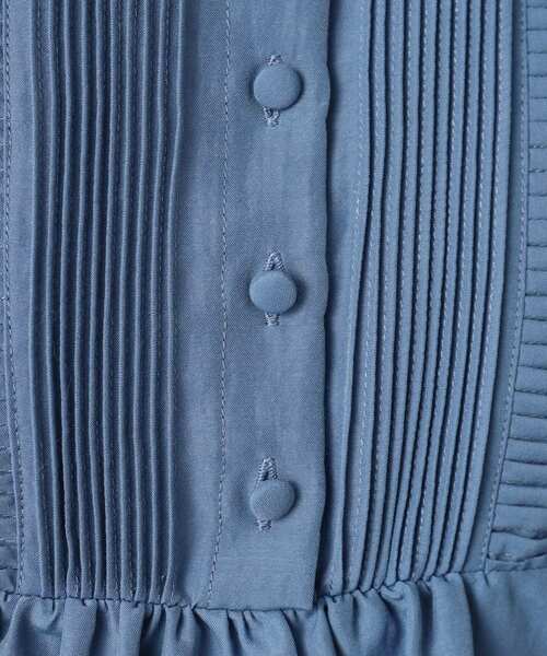 grove（グローブ）の「◆可憐でレトロかわいいピンタックブラウス（シャツ/ブラウス・レディース・オレンジ/ブルー/アイボリー/サンドベージュ/ブラック・02/03/01/05/04）」の11枚目の写真