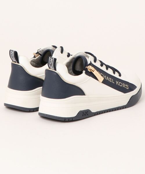 MICHAEL KORS(マイケルコース)の「《MICHAEL KORS》Alex(スニーカー・キッズ・ブラック/ホワイト×ネイビー・21.0cm/23.5cm/23.0cm/22.0cm)」の3枚目の写真
