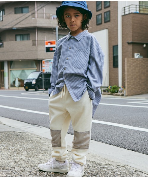 PAIRMANON STREET】マイクロフリース 膝パッチ パンツ（その他パンツ