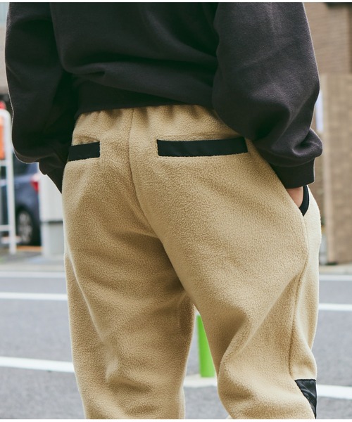 PAIRMANON STREET】マイクロフリース 膝パッチ パンツ（その他パンツ