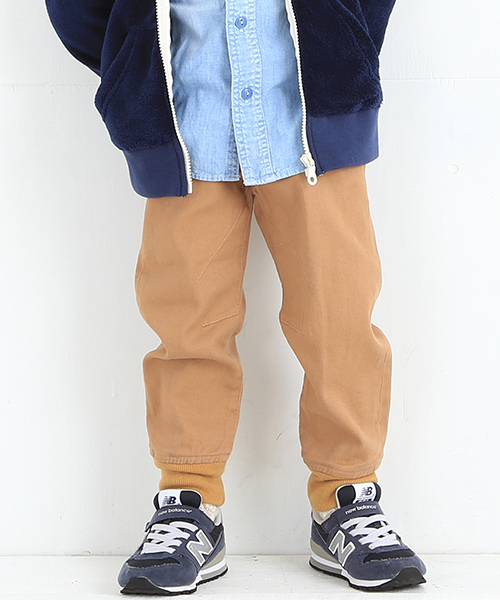 B:MING by BEAMS（ビーミングバイビームス）の「ビーミング by ビームス / ストレッチチノリブパンツ（チノパンツ・キッズ・カモフラージュ/ネイビー/ベージュ・80/140/130/110/100/120/150/90）」の11枚目の写真