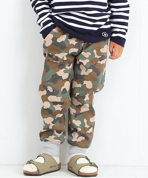 B:MING by BEAMS（ビーミングバイビームス）の「ビーミング by ビームス / ストレッチチノリブパンツ（チノパンツ・キッズ・カモフラージュ/ネイビー/ベージュ・80/140/130/110/100/120/150/90）」の13枚目の写真