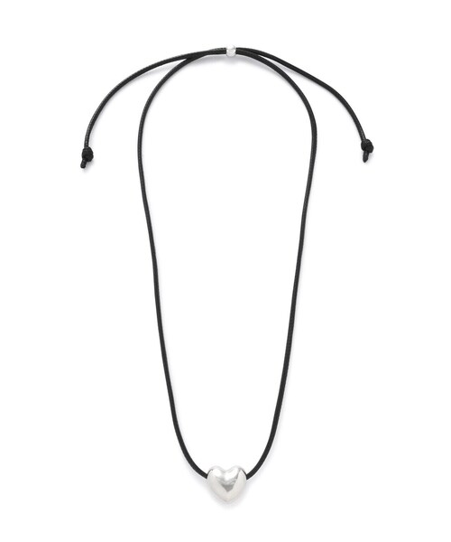 FREE'S MART（フリーズマート）の「2Wayハートネックレス（ネックレス・レディース・シルバー・ﾌﾘ-）」の3枚目の写真