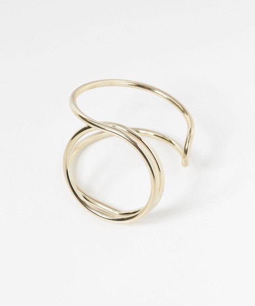 SMELLY（スメリー）の「メタルサークルラインバングル（バングル/リストバンド・レディース・ゴールド・-）」の2枚目の写真