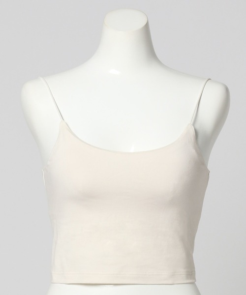 bijorie（ビジュリィ）の「【bijorie】ウォームジンジャー カップ付きブラトップ／NEW BASIC series（ブラジャー・レディース・ブラック/アイボリー/サックスブルー・M/L/LG）」の6枚目の写真