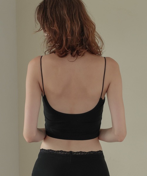 bijorie（ビジュリィ）の「【bijorie】ウォームジンジャー カップ付きブラトップ／NEW BASIC series（ブラジャー・レディース・ブラック/アイボリー/サックスブルー・M/L/LG）」の17枚目の写真