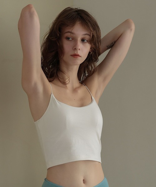 bijorie（ビジュリィ）の「【bijorie】ウォームジンジャー カップ付きブラトップ／NEW BASIC series（ブラジャー・レディース・ブラック/アイボリー/サックスブルー・M/L/LG）」の20枚目の写真