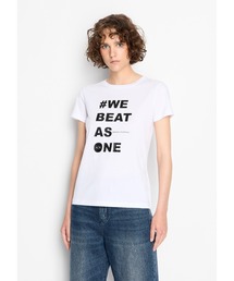 ARMANI EXCHANGE | 【A|X アルマーニ エクスチェンジ】WE BEAT AS ONE　半袖クルーネックTシャツ/REGULAR(Tシャツ/カットソー)