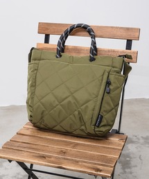 Revo.（レボ）の「［ALTROSE/アルトローズ］ナイロン ダイヤ キルティング ロープ 2WAY トートバッグ/ショルダーバッグ（トートバッグ）」