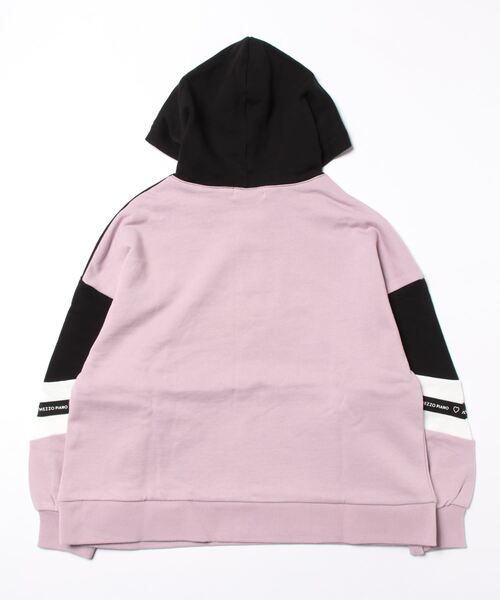 メゾピアノジュニア袖切り替えジップトレーナー   160 袖切り替えジップトレーナー メゾピアノジュニア袖切り替えジップ