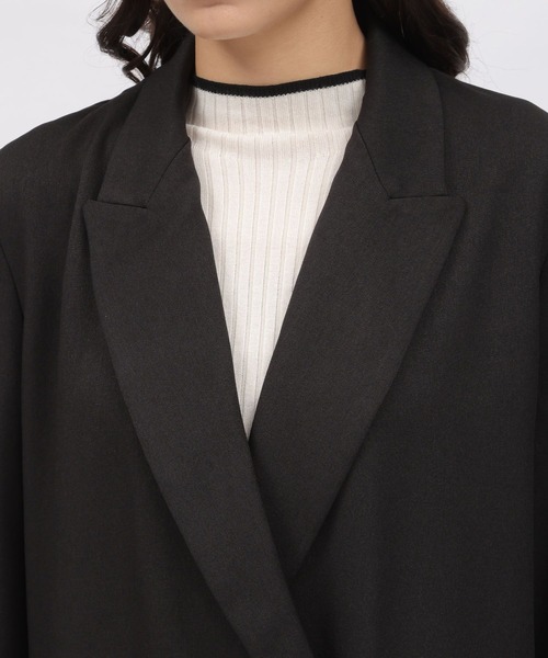 LAKOLE(ラコレ)の「オーバーサイズテーラージャケット / 976005(テーラードジャケット・レディース・ブラック/ネイビー系8/グレー・SMALL/MEDIUM)」の17枚目の写真