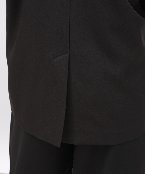 LAKOLE(ラコレ)の「オーバーサイズテーラージャケット / 976005(テーラードジャケット・レディース・ブラック/ネイビー系8/グレー・SMALL/MEDIUM)」の21枚目の写真