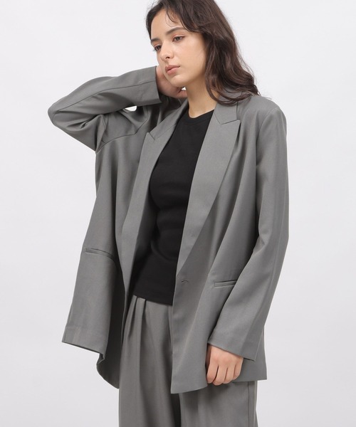 LAKOLE（ラコレ）の「オーバーサイズテーラージャケット / 976005