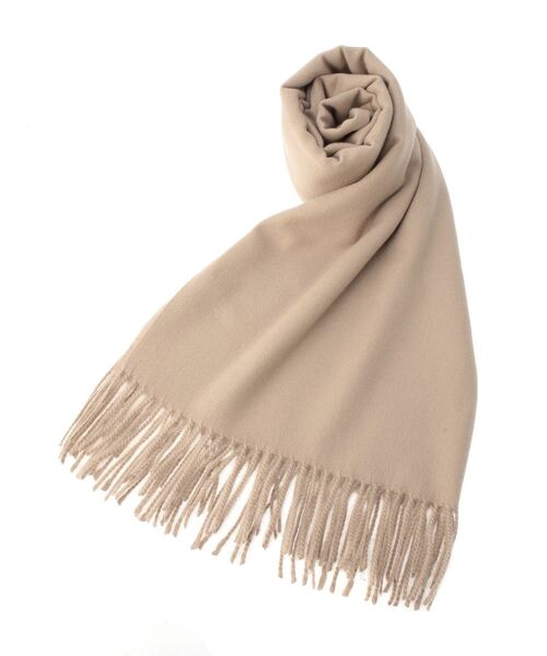 RESEXXY（リゼクシー）の「フリンジストール（ストール/ショール・レディース・ブラック/ベージュ・FREE）」の15枚目の写真