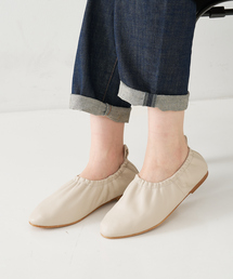 collex（コレックス）の「ギャザーフラットシューズ（パンプス）」