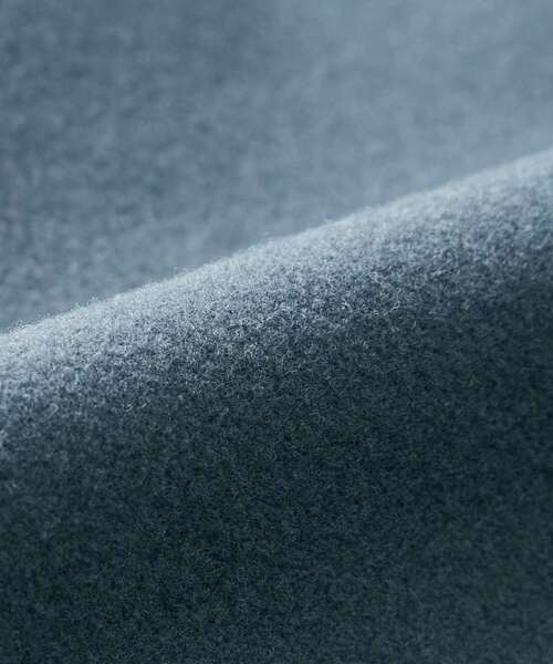 MEN'S MELROSE(メンズメルローズ)の「【WEB限定】ジャージメルトンスタンドカラーコート(その他アウター・メンズ・ネイビー/グレイッシュベージュ/サックスブルー/チャコールグレー・3/5/4)」の6枚目の写真