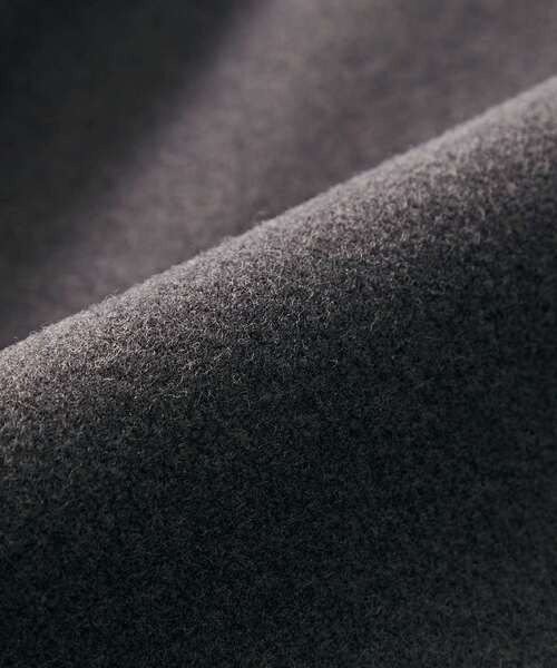 MEN'S MELROSE(メンズメルローズ)の「【WEB限定】ジャージメルトンスタンドカラーコート(その他アウター・メンズ・ネイビー/グレイッシュベージュ/サックスブルー/チャコールグレー・3/5/4)」の10枚目の写真