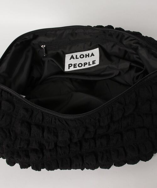 ムラサキスポーツ(ムラサキスポーツ)の「ALOHA PEOPLE/アロハピープル ショルダーバッグ ポップコーンショルダー AP23AW003-DD3(ショルダーバッグ・レディース・ホワイト/ブラック/ロイヤルブルー・FREE)」の6枚目の写真