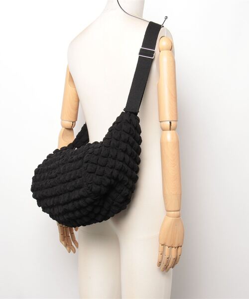 ムラサキスポーツ(ムラサキスポーツ)の「ALOHA PEOPLE/アロハピープル ショルダーバッグ ポップコーンショルダー AP23AW003-DD3(ショルダーバッグ・レディース・ホワイト/ブラック/ロイヤルブルー・FREE)」の7枚目の写真