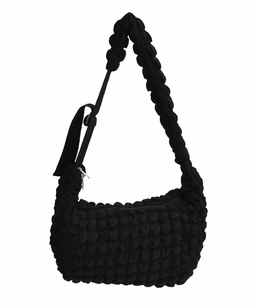 ムラサキスポーツ(ムラサキスポーツ)の「ALOHA PEOPLE/アロハピープル ショルダーバッグ ポップコーンショルダー AP23AW003-DD3(ショルダーバッグ・レディース・ホワイト/ブラック/ロイヤルブルー・FREE)」の2枚目の写真