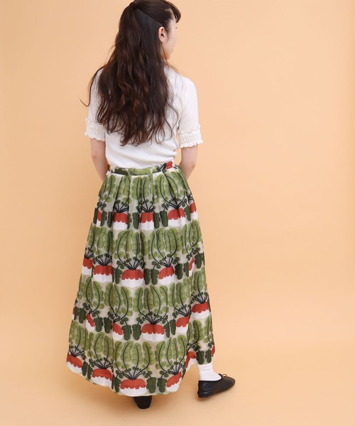 peu pres（プープレ）の「メロウタックテレコ五分袖PO（Tシャツ/カットソー・レディース・ブラック/ホワイト・FREE）」の15枚目の写真