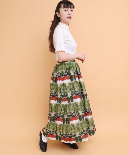 peu pres（プープレ）の「メロウタックテレコ五分袖PO（Tシャツ/カットソー・レディース・ブラック/ホワイト・FREE）」の16枚目の写真