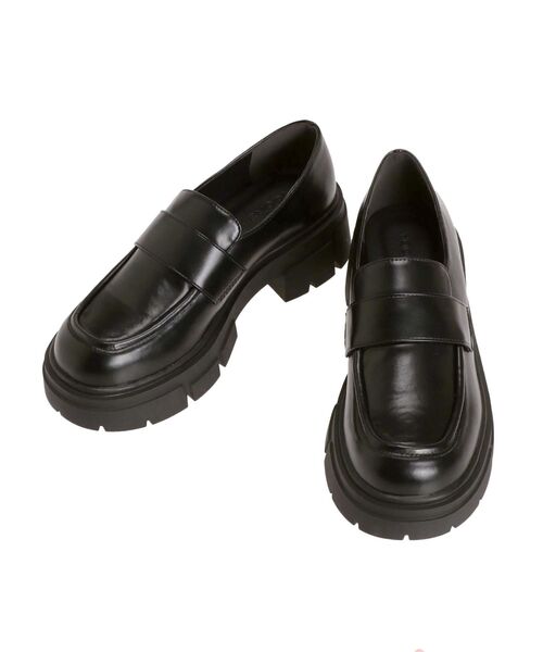 EMODA ローファー EMODA（エモダ）の「TANK HEEL LOAFER（ローファー）」 - WEAR