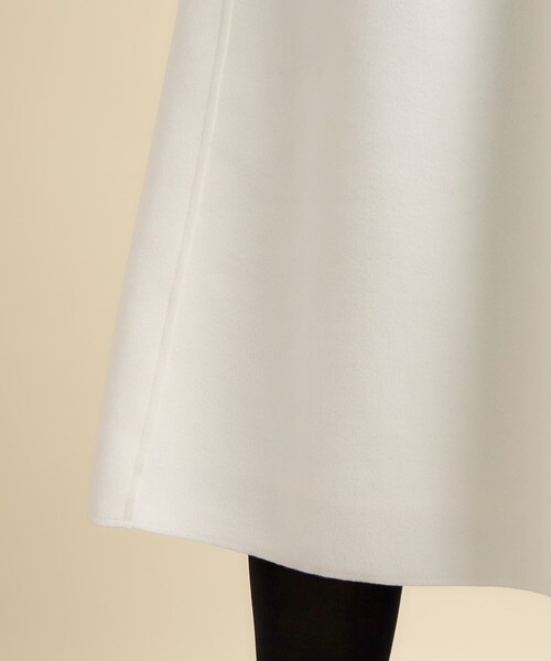 grove（グローブ）の「◆きちんと着映えするメルトン風フレアスカート（スカート・レディース・ブラック/オフホワイト/パープル・03/02/04/01/05）」の22枚目の写真