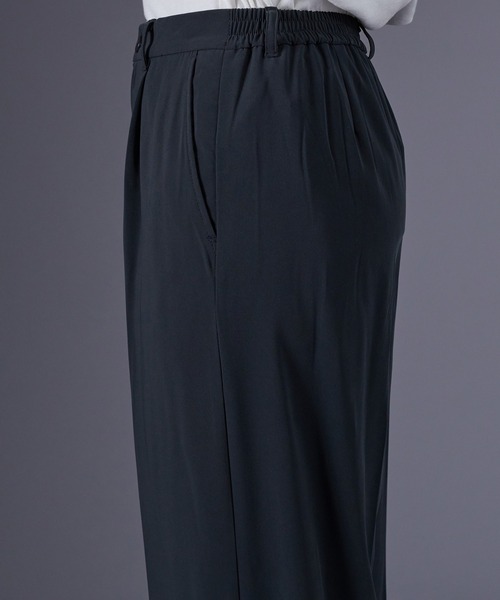 ONCILY（オンシェリー）の「ROLL UP WIDE TUCK SLACKS /  ロールアップワイドタックスラックス（スラックス・メンズ・ブルーグリーン/ダークブラウン/ブラック・SMALL/MEDIUM/LARGE）」の21枚目の写真