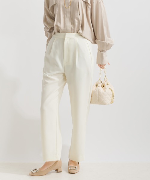 PICCIN（ピッチン）の「Pカーブパンツ（その他パンツ・レディース・アイボリー/ブラック・M/S）」の2枚目の写真