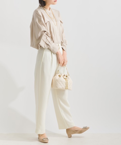 PICCIN（ピッチン）の「Pカーブパンツ（その他パンツ・レディース・アイボリー/ブラック・M/S）」の6枚目の写真